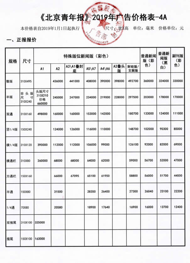 北京青年报广告投放价格-pp电子